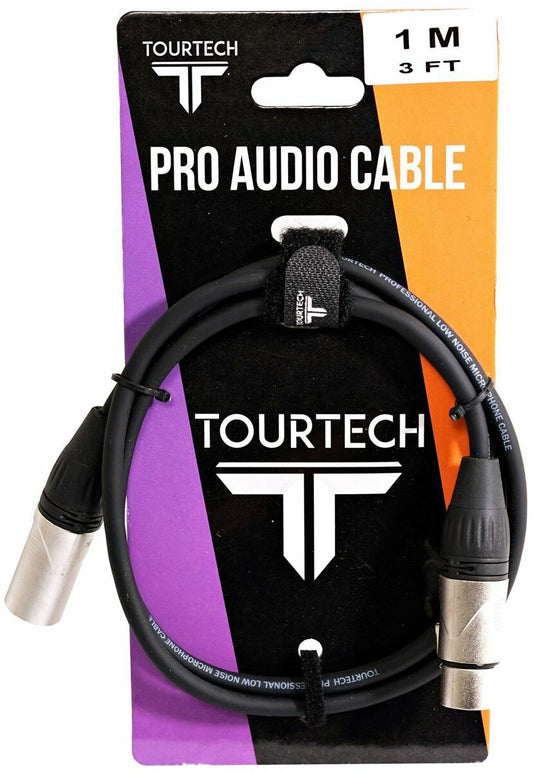 TOURTECH XLR to XLR Deluxe Microphone Cable